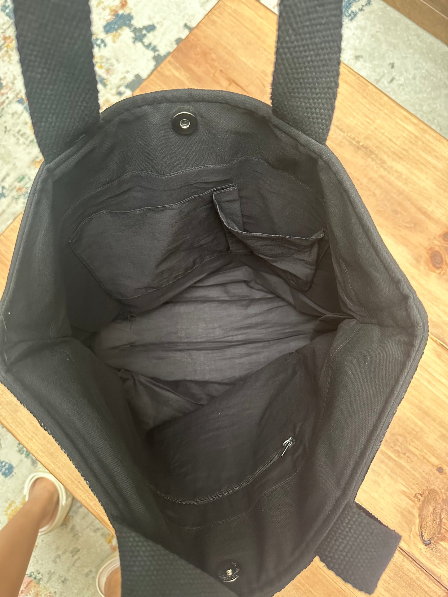 Sequin Teacher Tote Bag