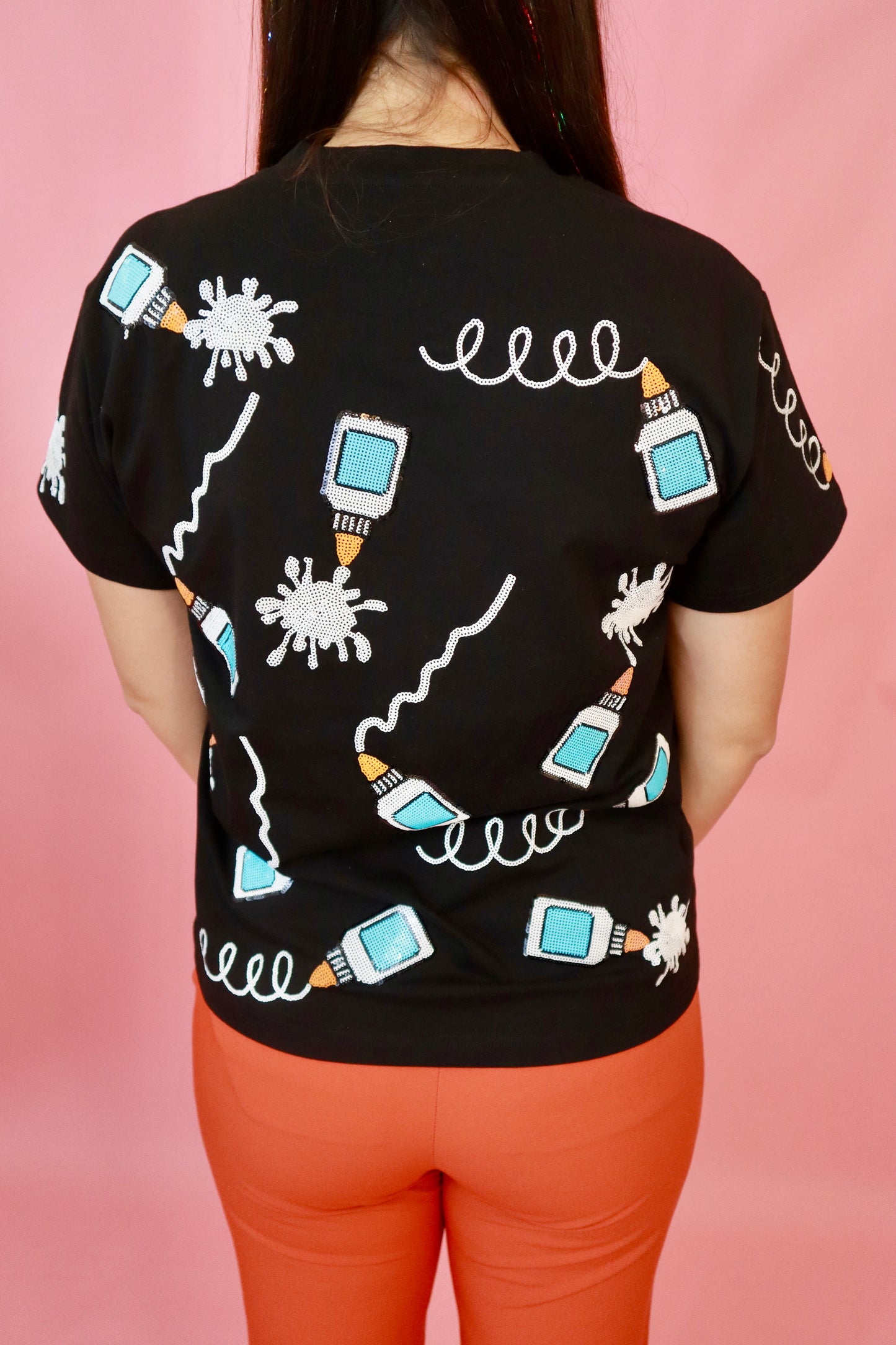 Sequin Glue Shirt