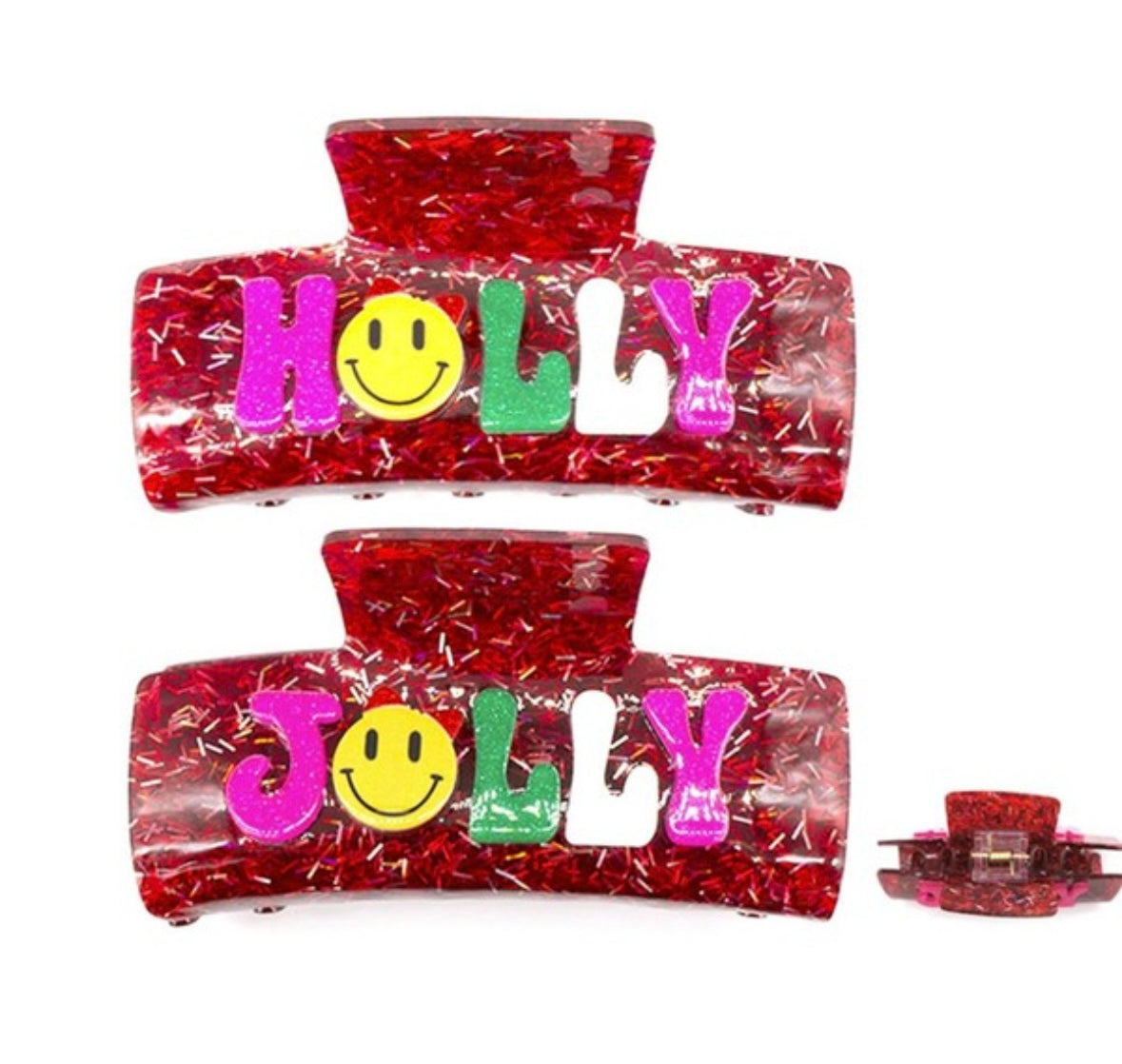 Holly Jolly Hair Clip