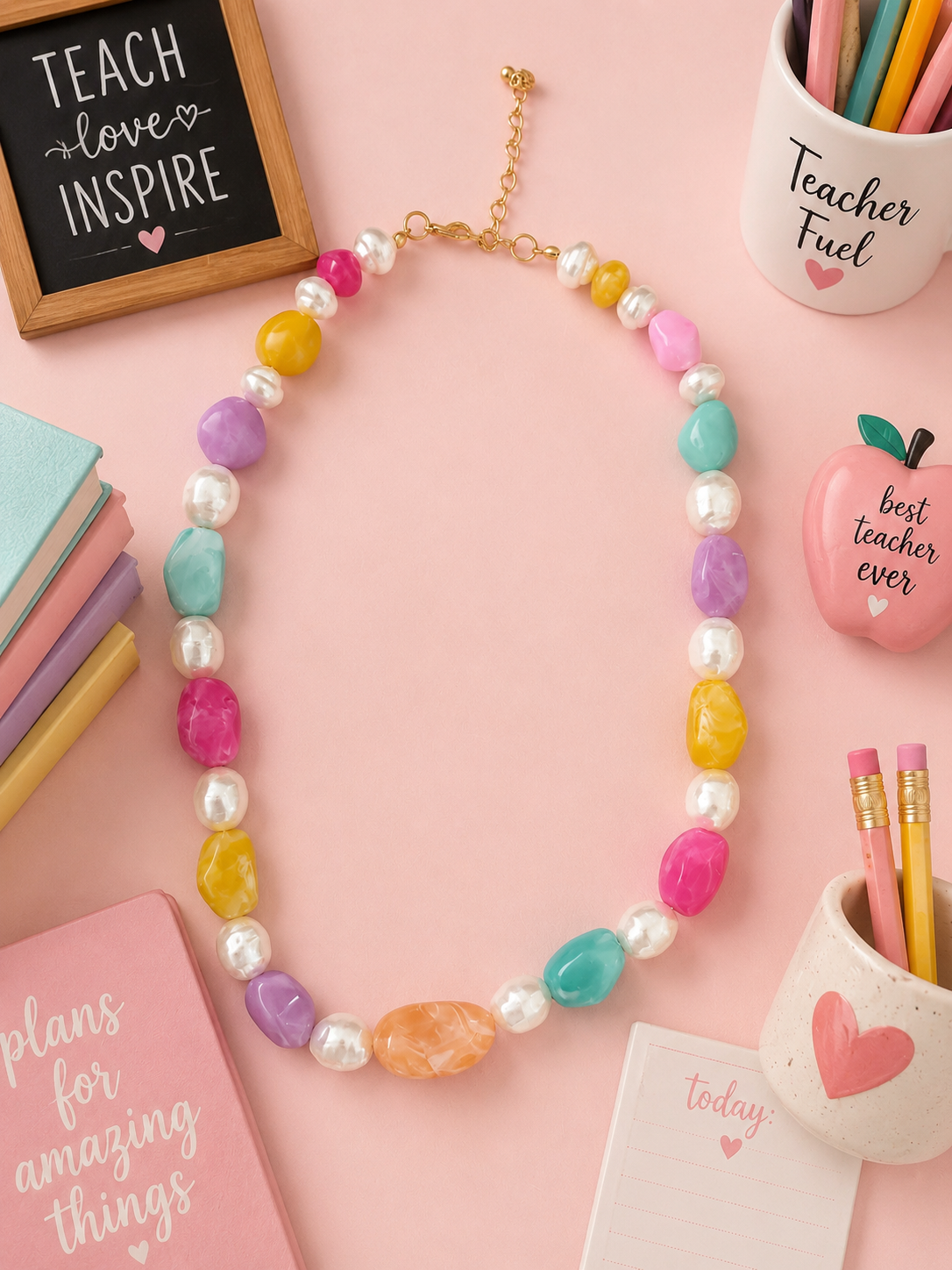 Teach in Color Necklace
