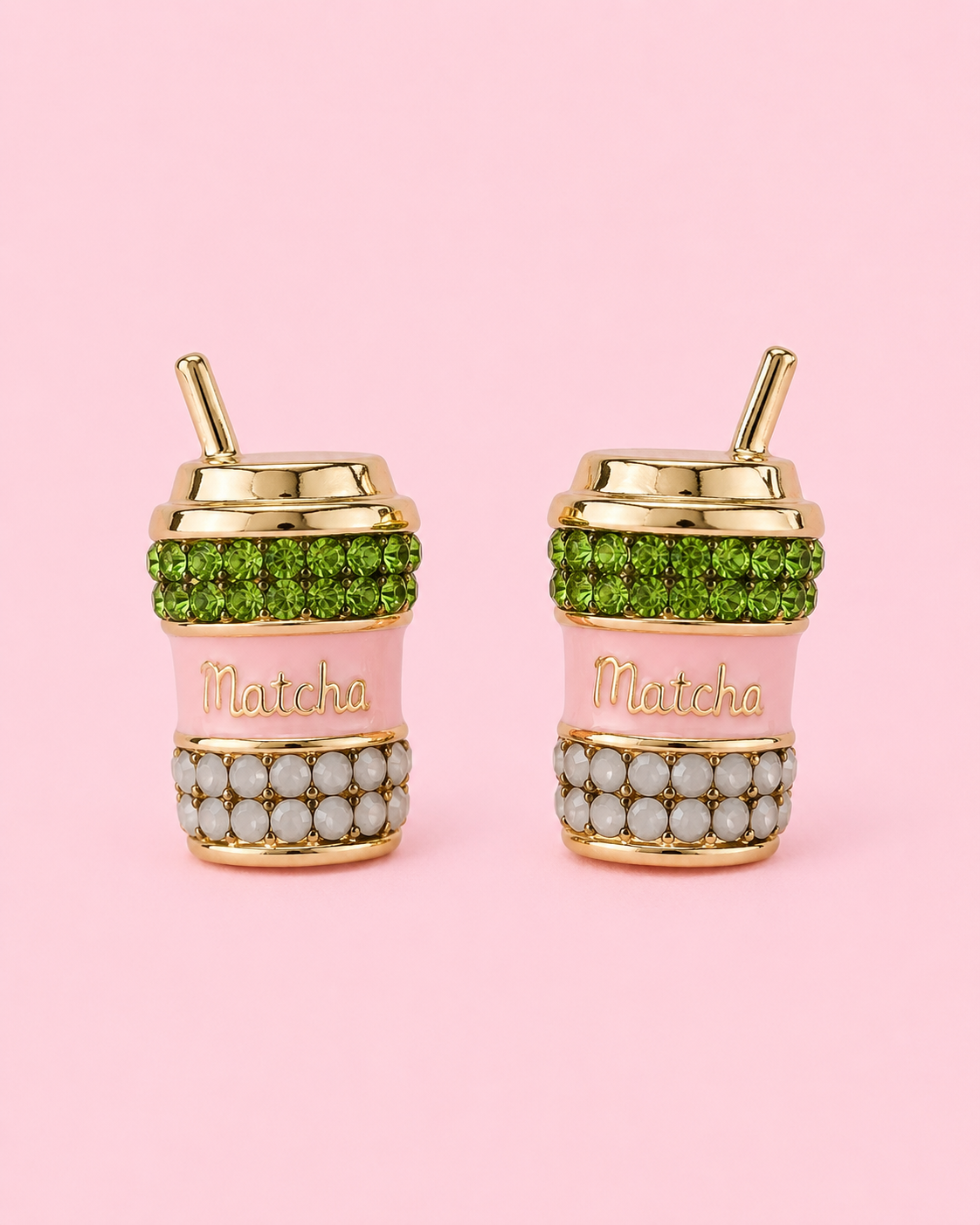 Matcha Stud Earrings