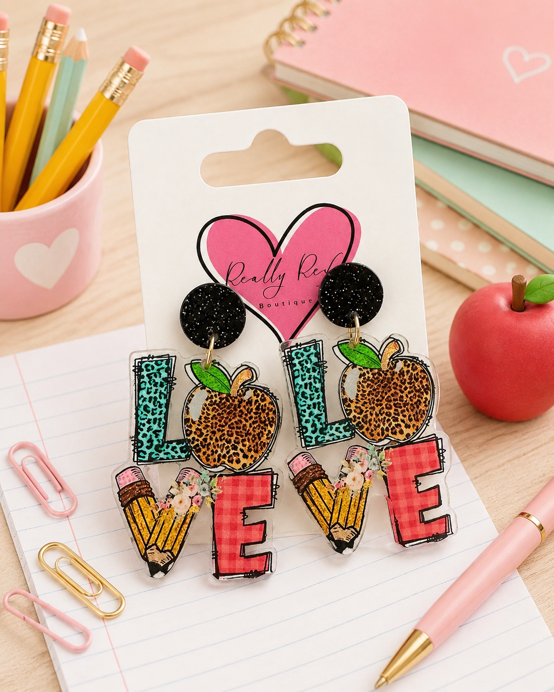 Leopard Love Earrings