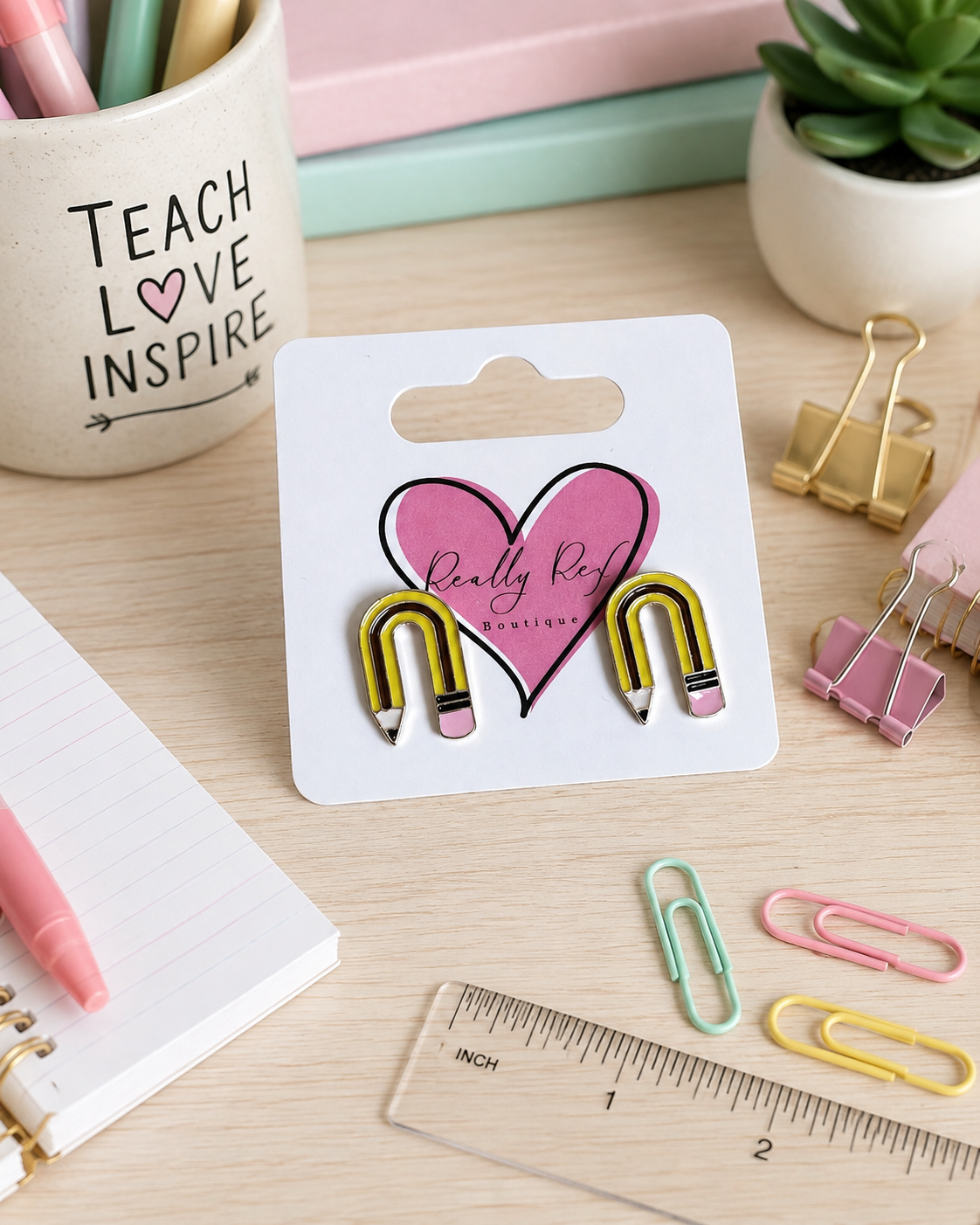 Pencil Arch Studs