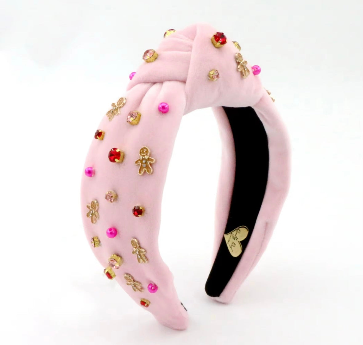 Pink Gingerbread Headband