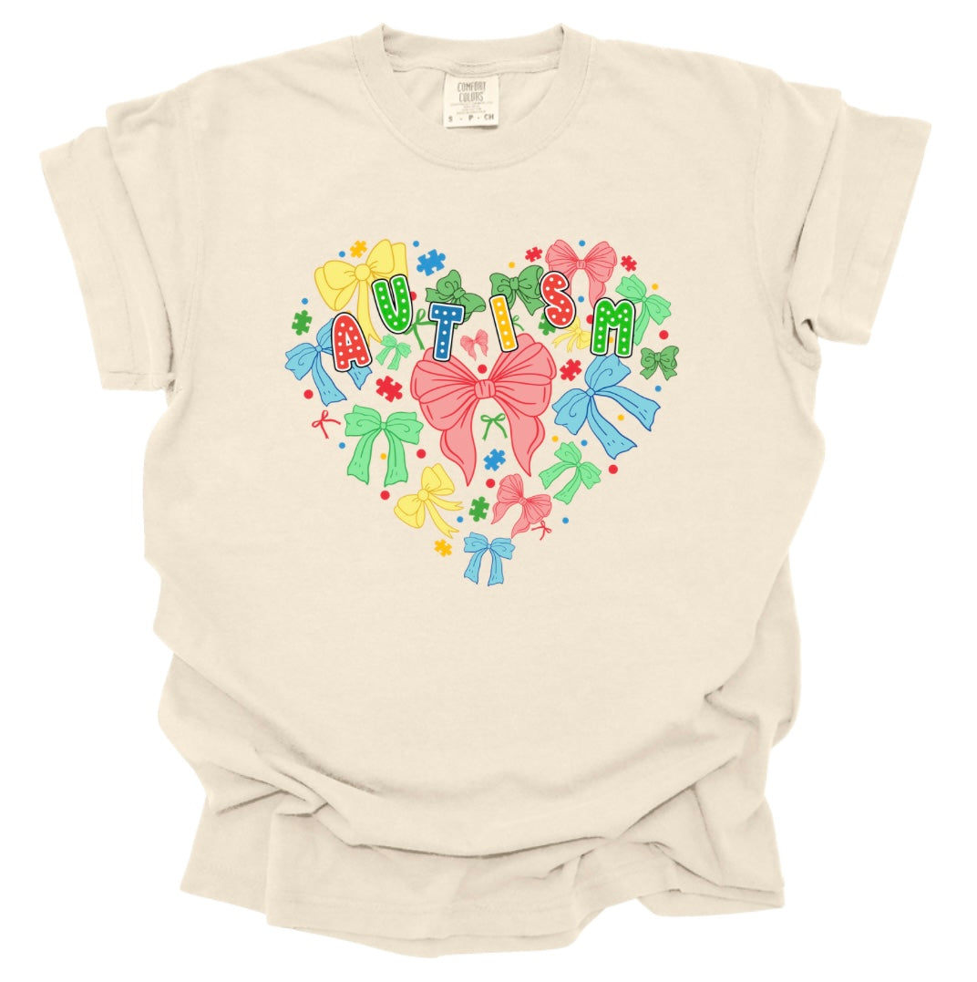 Coquette Autism Awareness Tee