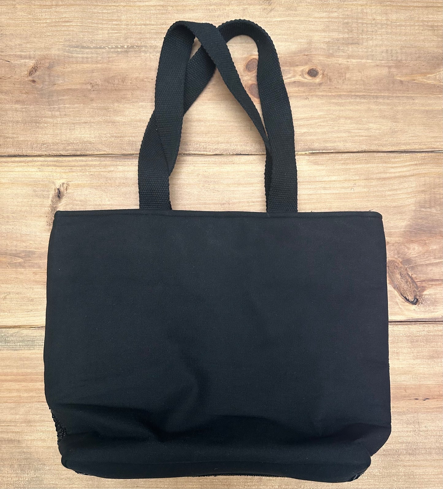 Sequin Teacher Tote Bag