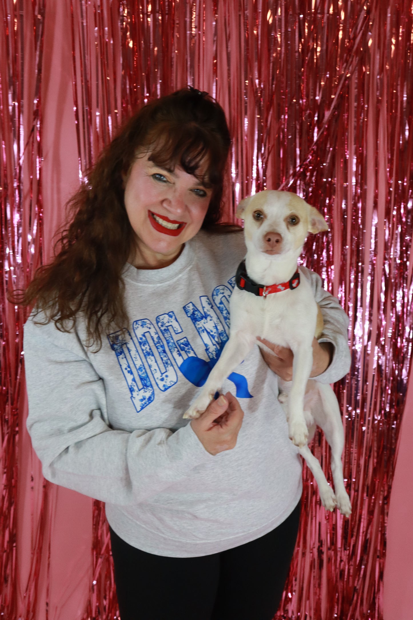 Dog Mom Coquette Sweatshirt
