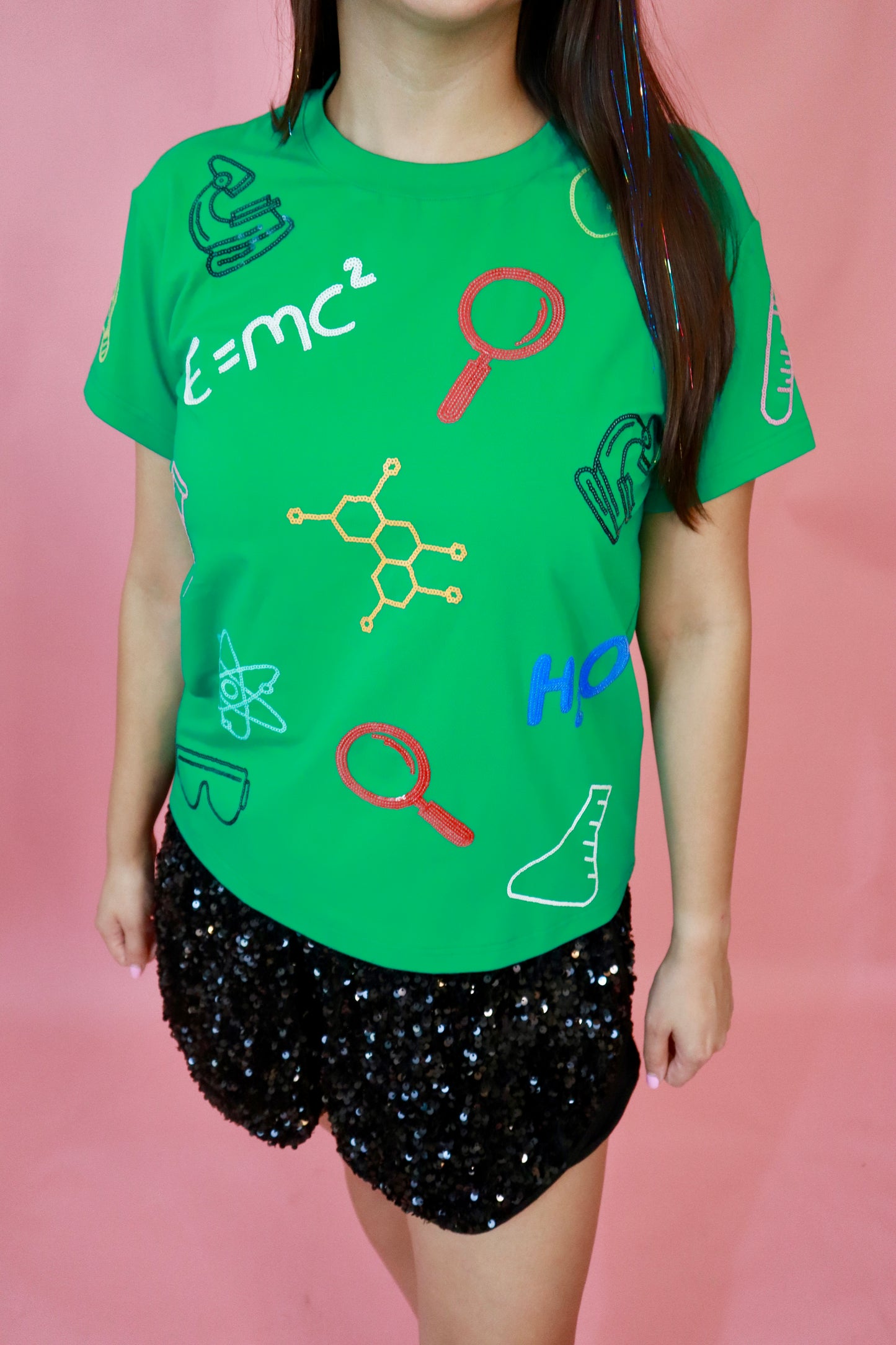 Sequin Science Top