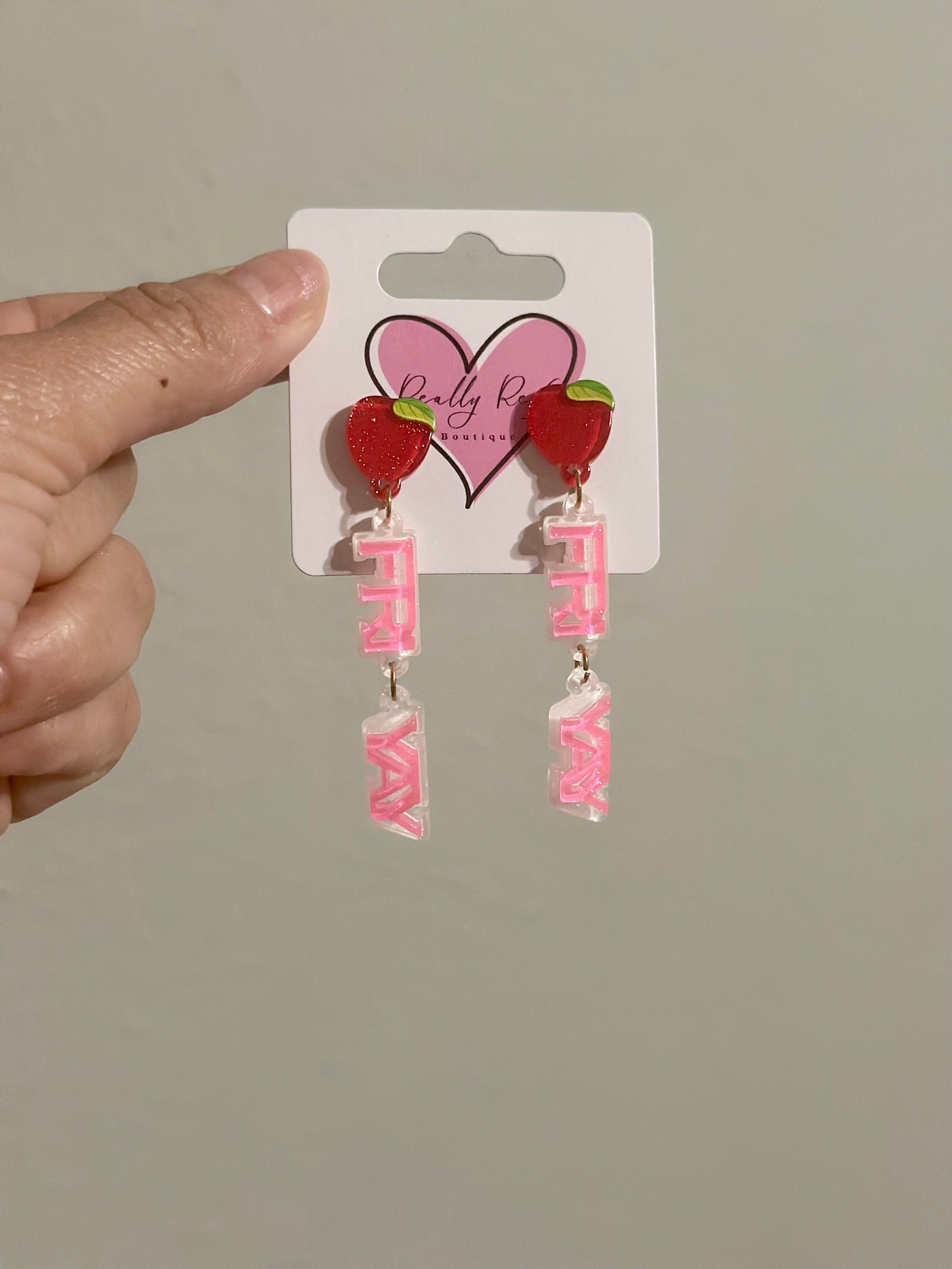 Fri-yay Earrings
