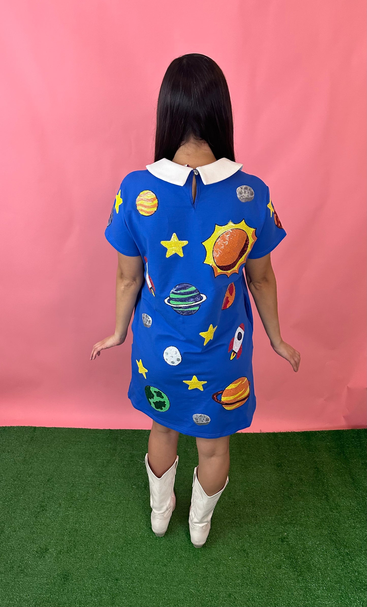 Sequin Space Dress