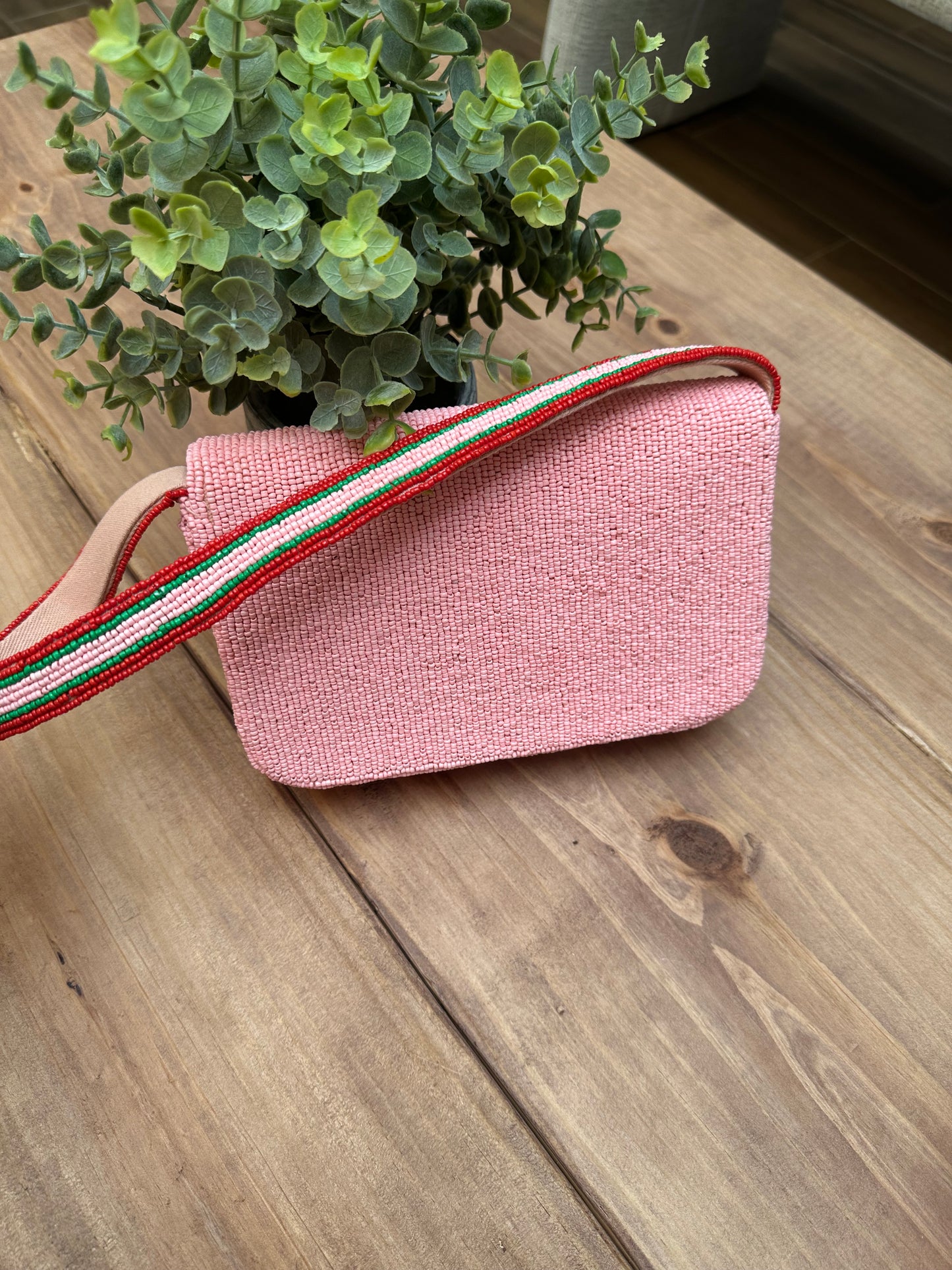 Beaded Cherry Purse