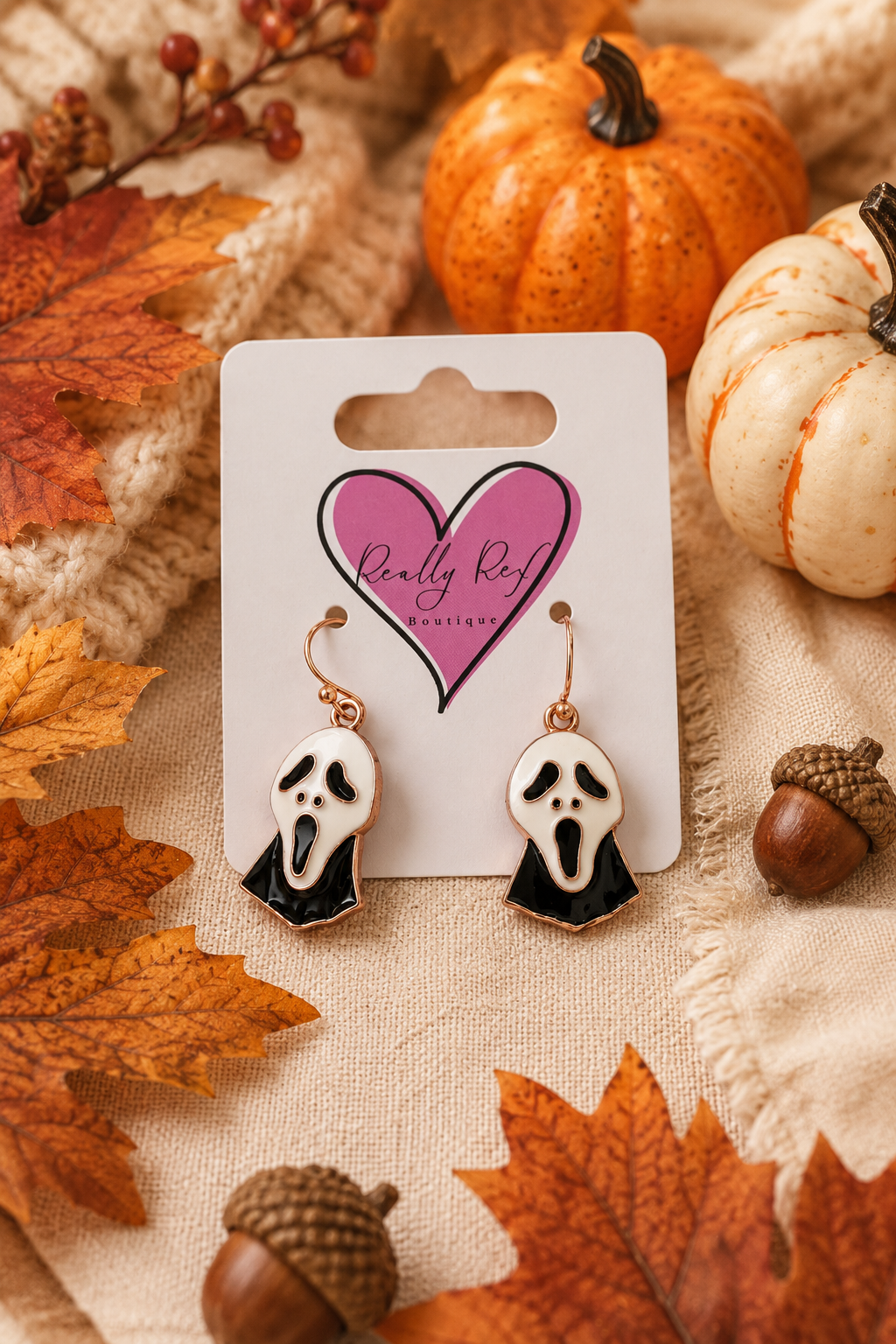 Mask Earrings