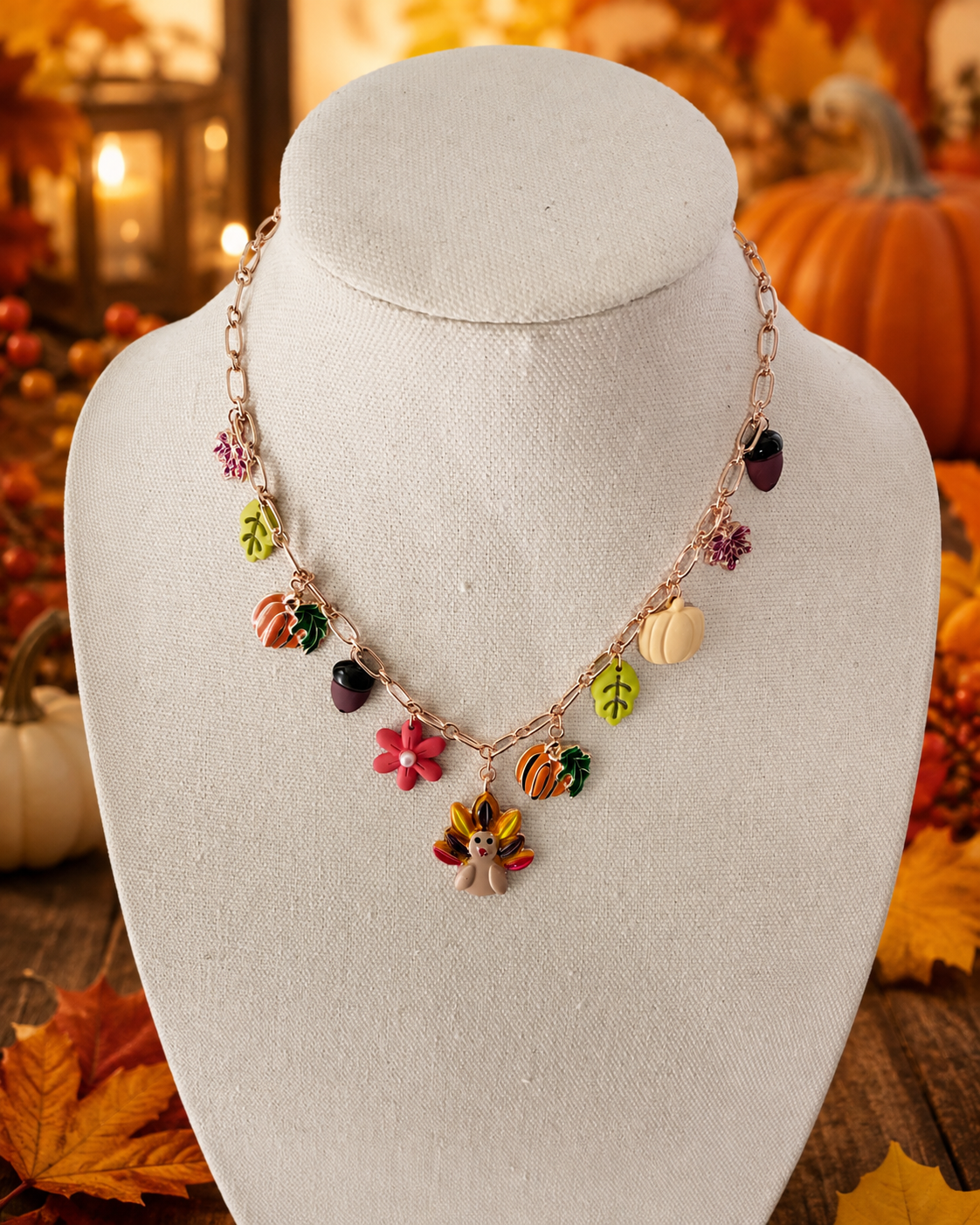 Turkey Charm Necklace