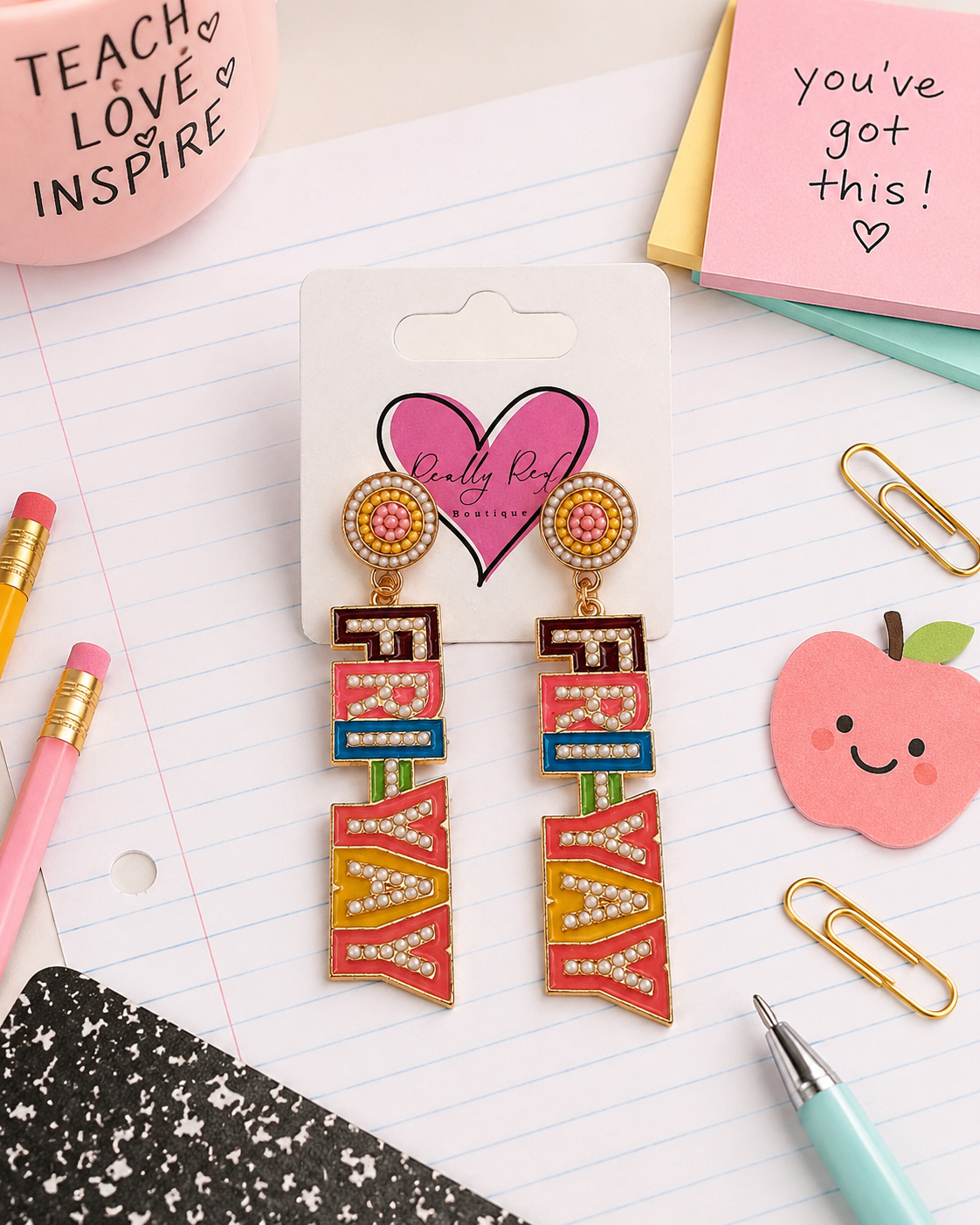 Colorful Fri-Yay Earrings