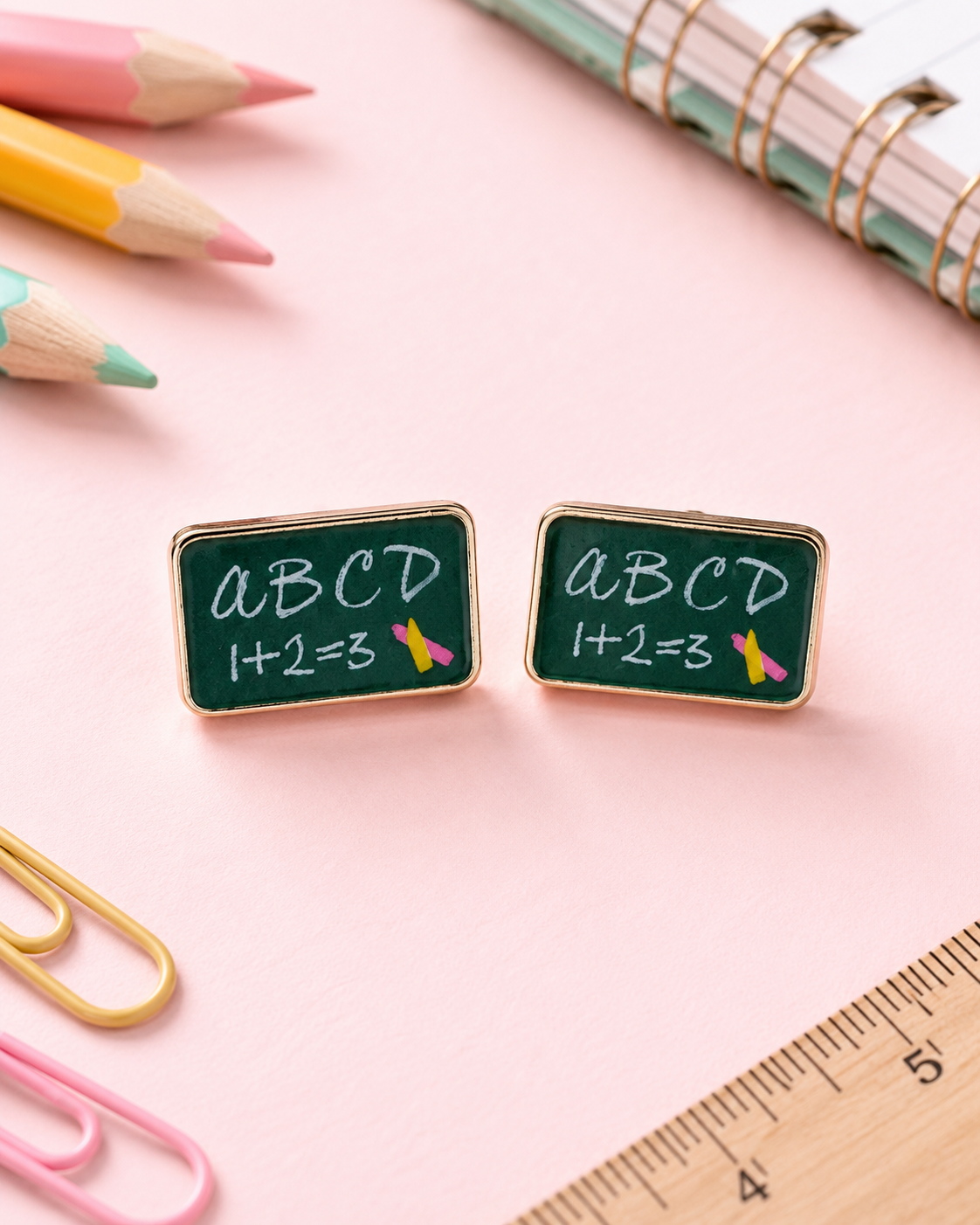 Chalkboard Studs