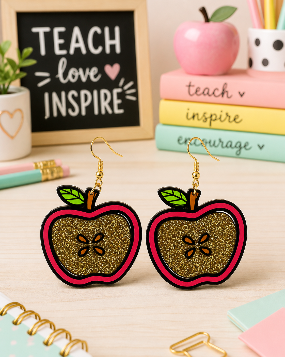 Apple Earrings