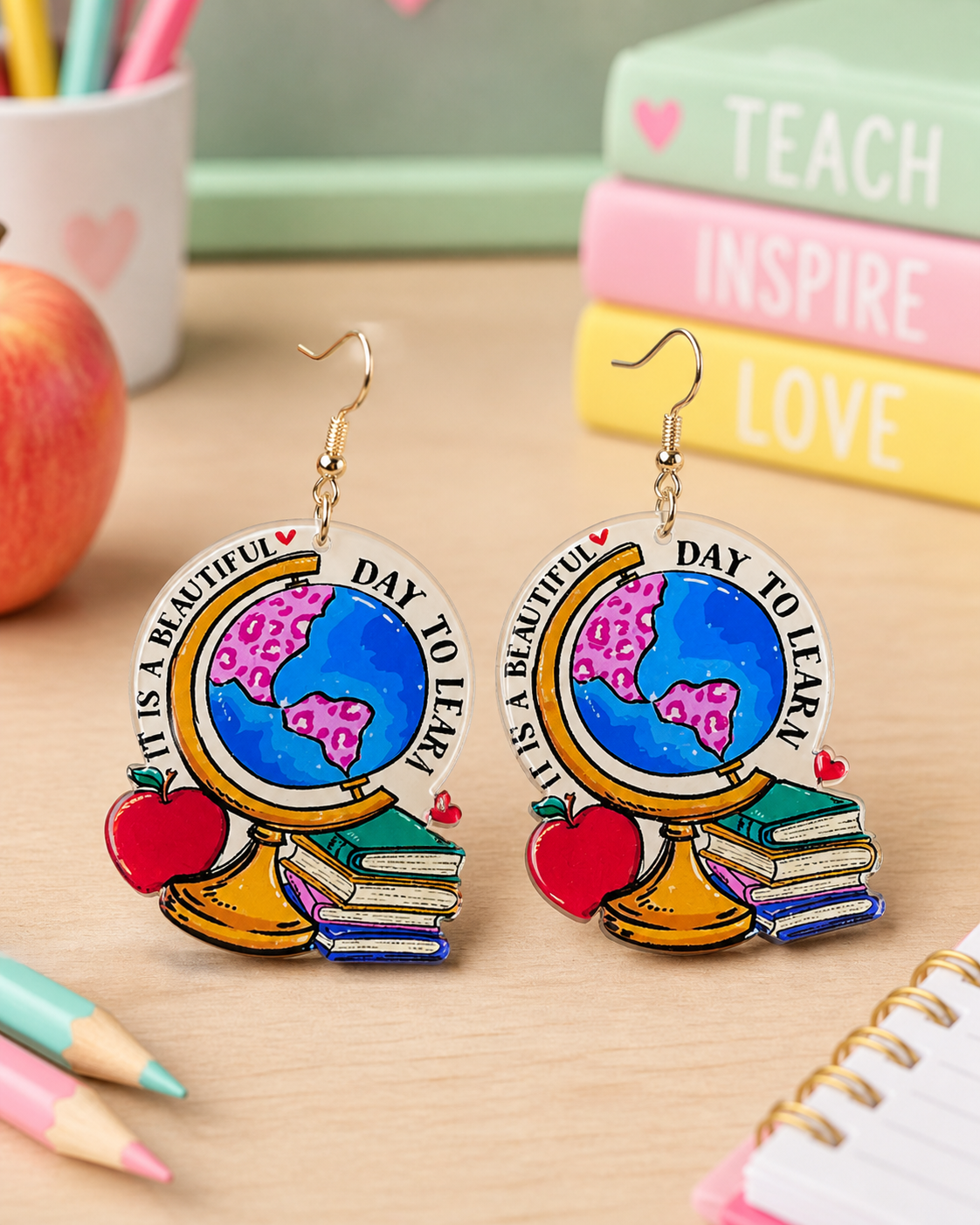 It Is A Beautiful Day To Learn Earrings