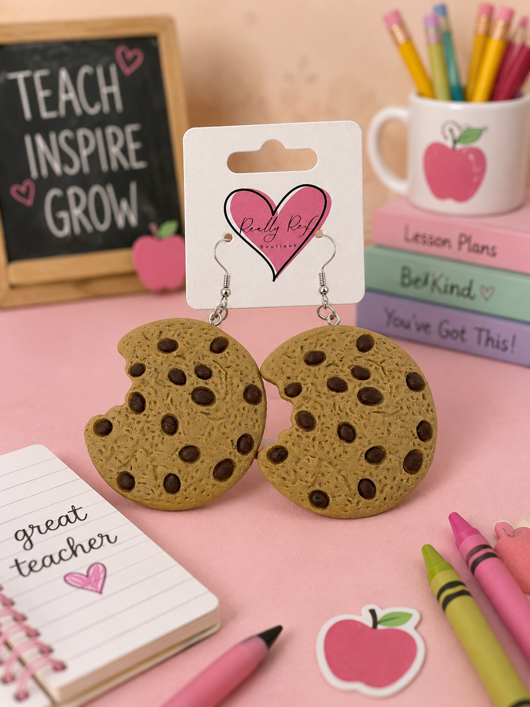 Giant Cookie Earrings