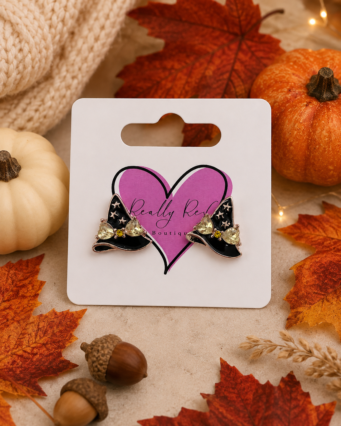 Witch Hat Studs