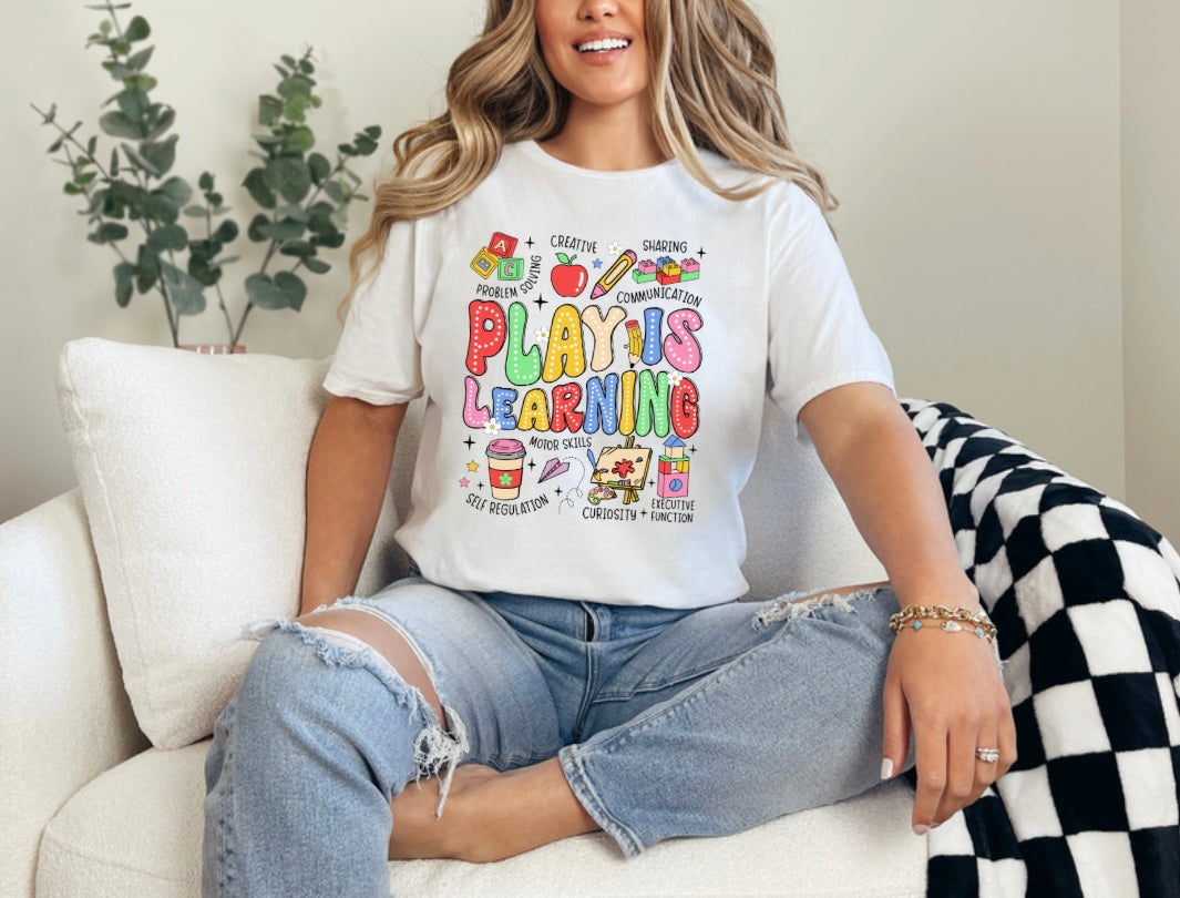 Play Is Learning Graphic Tee