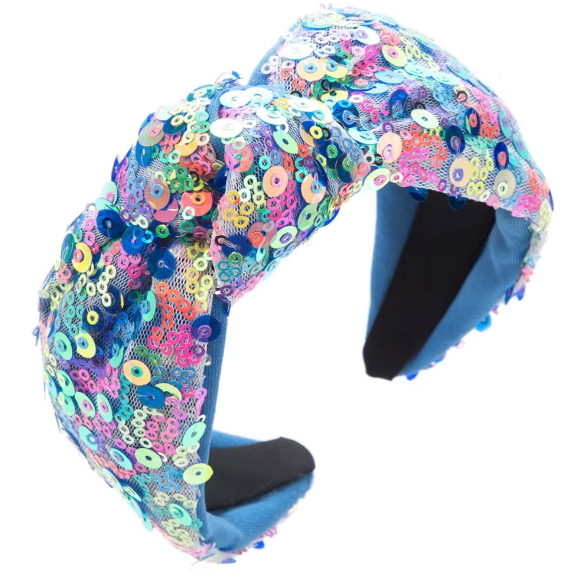 Sequin Knot Headband