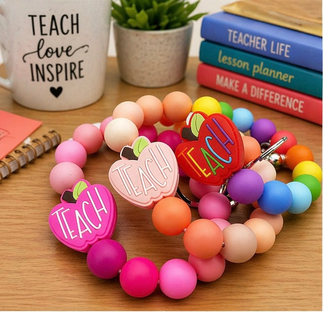 Silicone Beaded Teach Wrislet