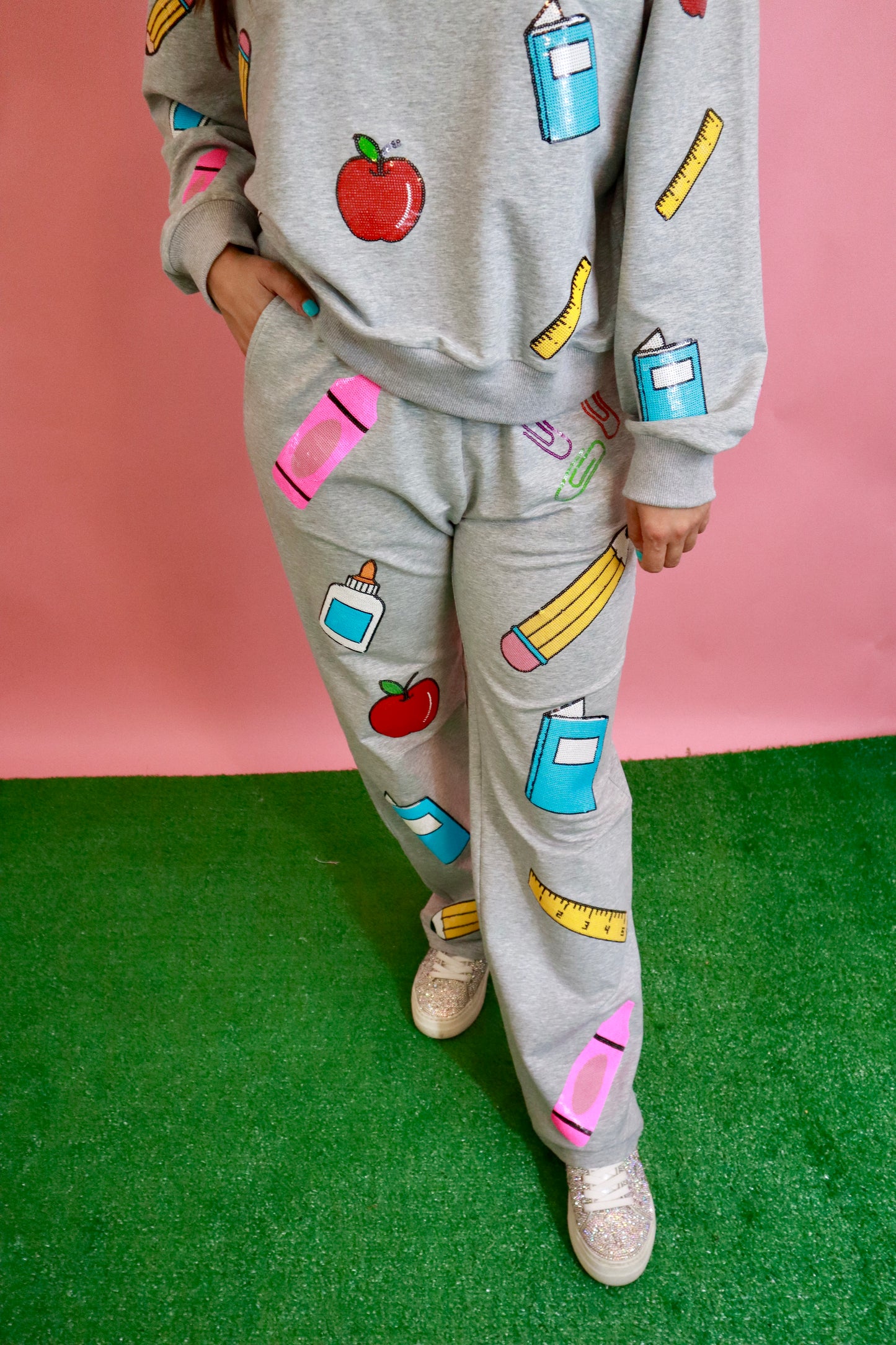 School Themed Sweatpants