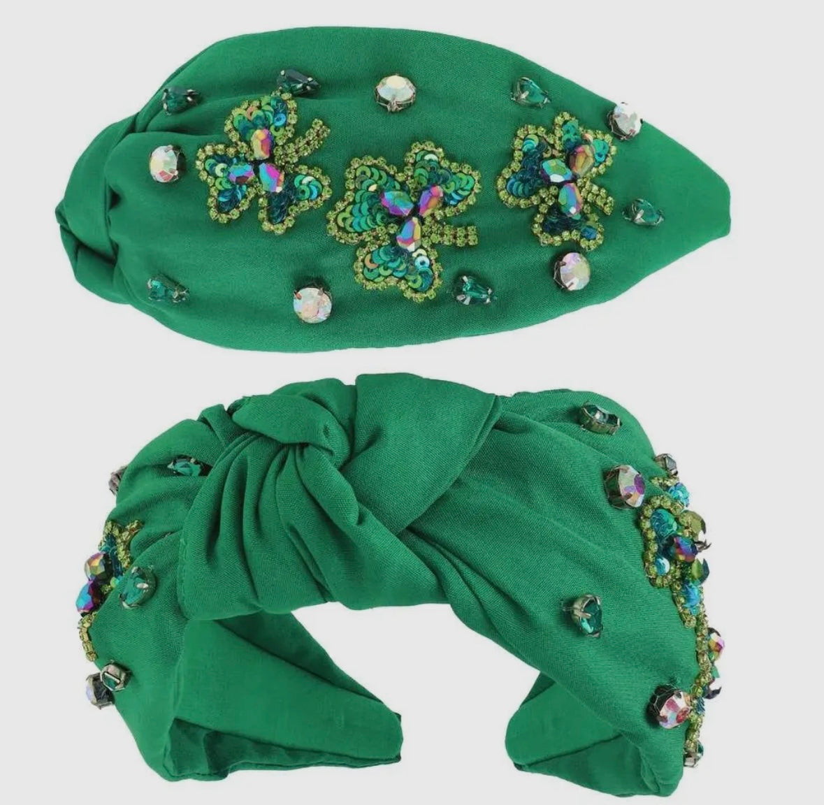 Sequin Shamrock Headband