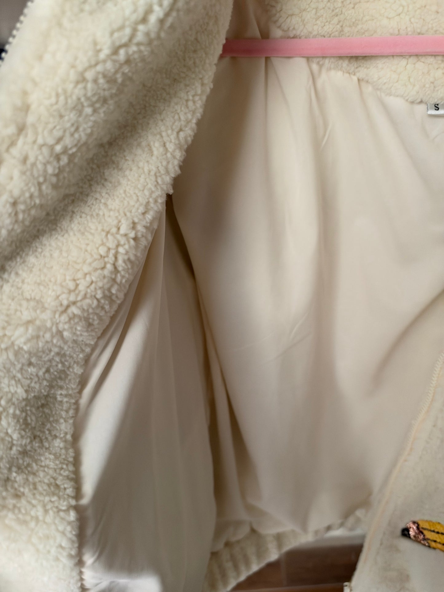 *PREORDER* Sequin Pencil Sherpa Jacket