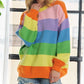 Rainbow Striped Sweater