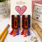 Crayon Scribble Earrings