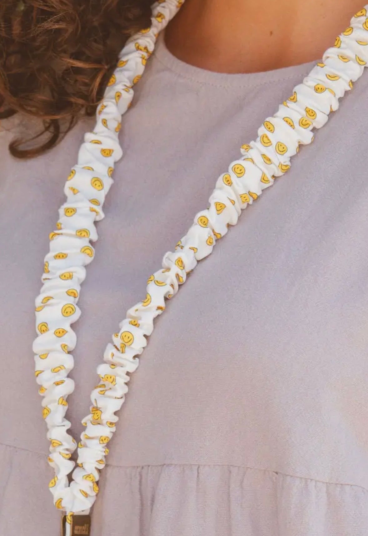 Andi Smiley Face Lanyard