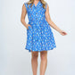 Sailboat Print Dress