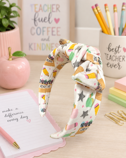 Crayon and Pencil Headband
