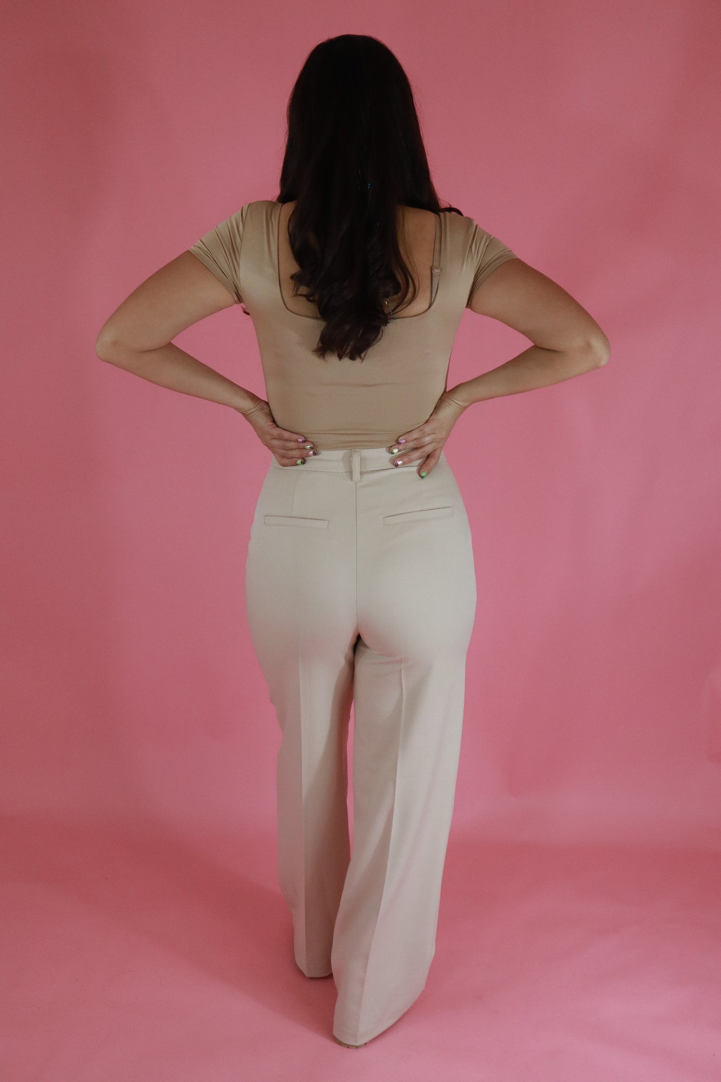 Cream Work Pants