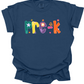 Colorful Grade Level Tee
