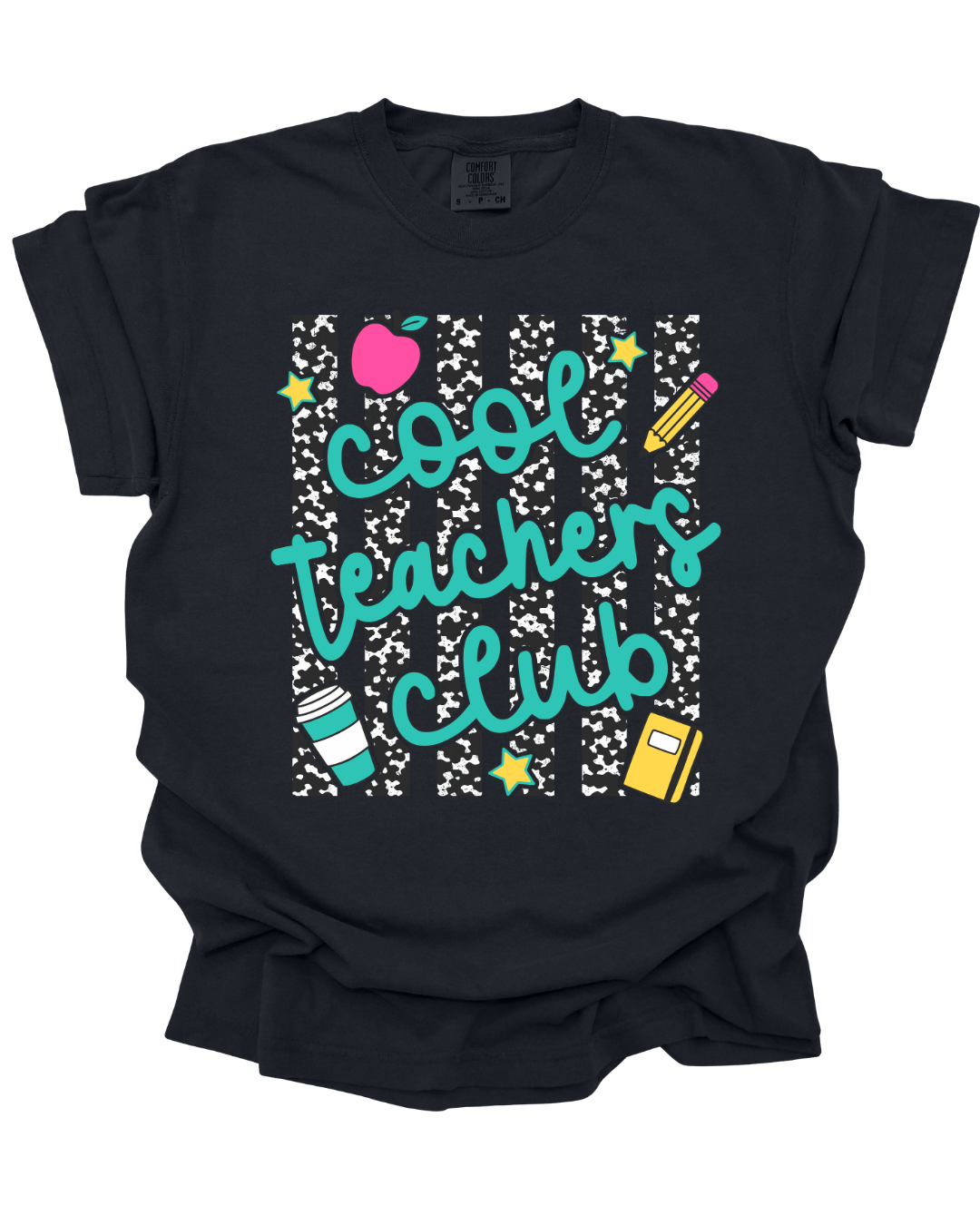 Composition Themed Cool Teachers Club Tee