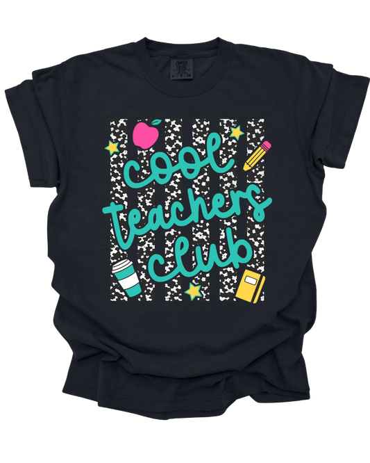 Composition Themed Cool Teachers Club Tee