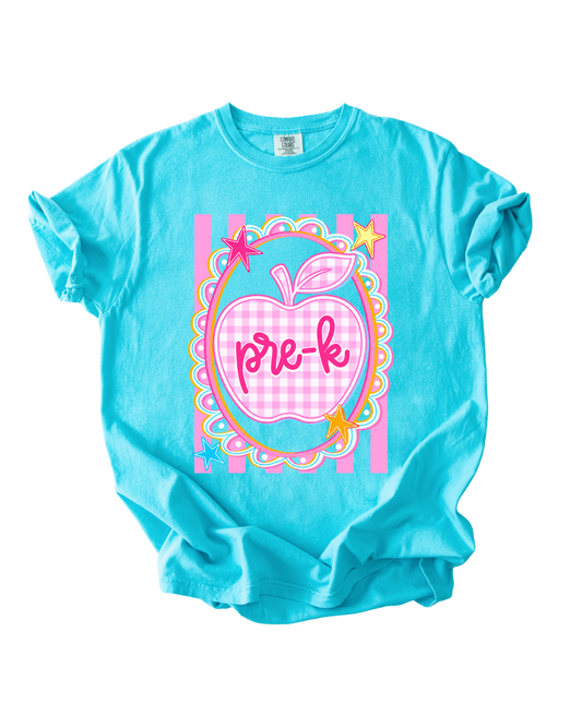 Gingham Apple Grade Level Tees