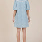Baby Blue Eyelet Dress