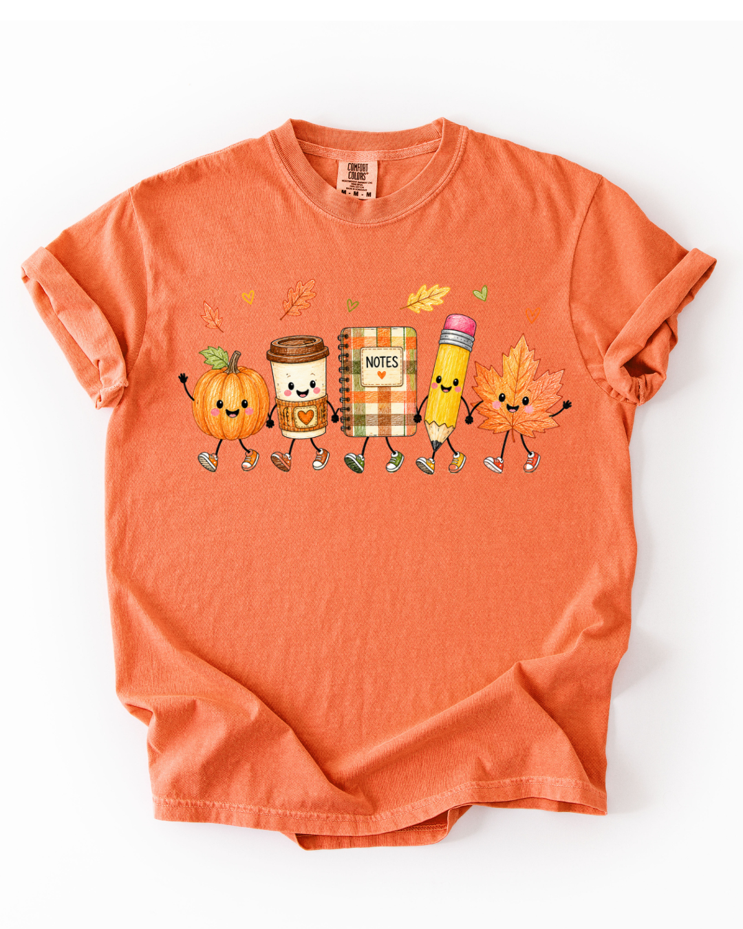 Fall School Supply Tee