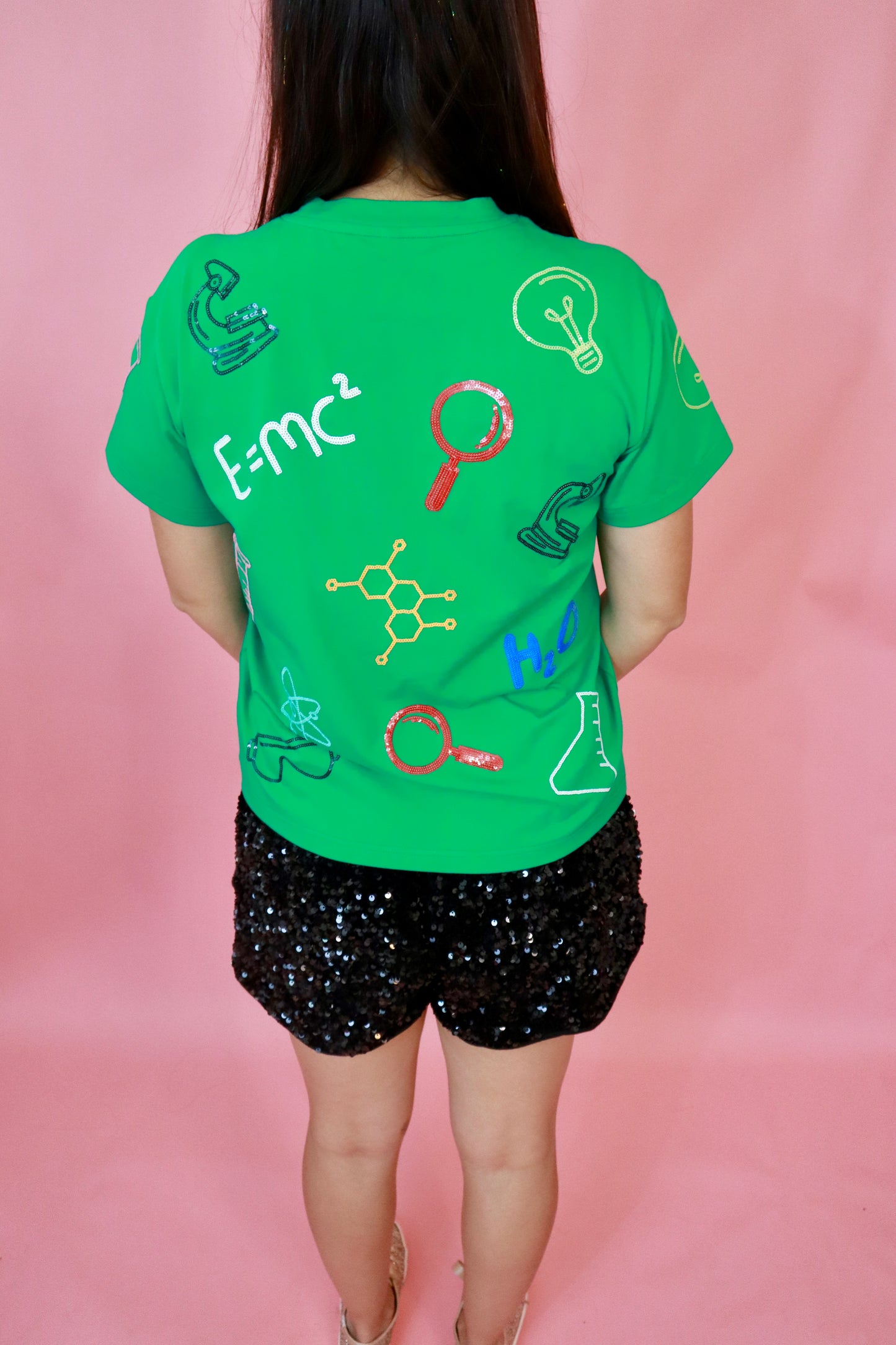 Sequin Science Top