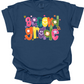 Colorful Grade Level Tee