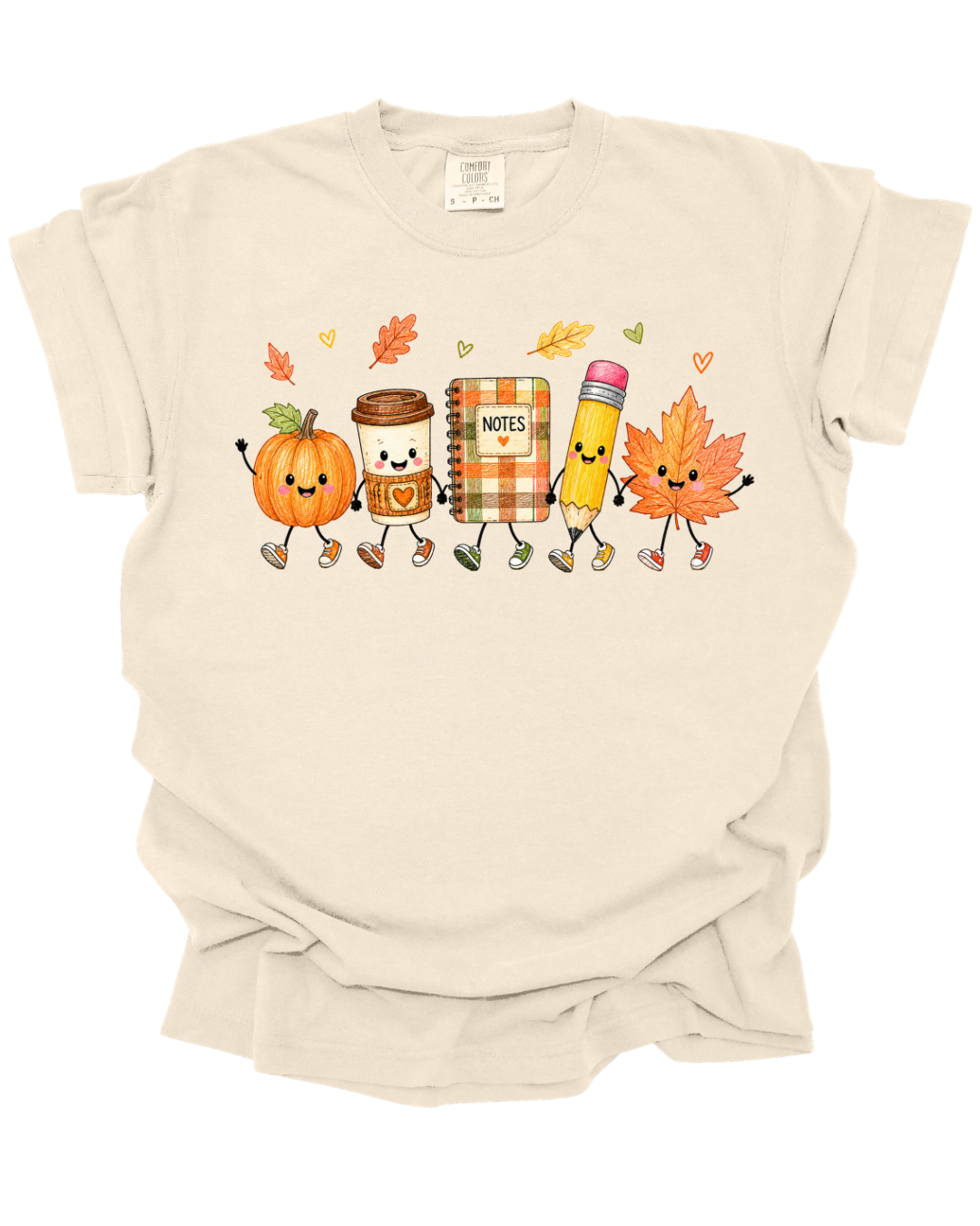 Fall School Supply Tee
