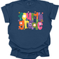 Colorful Grade Level Tee