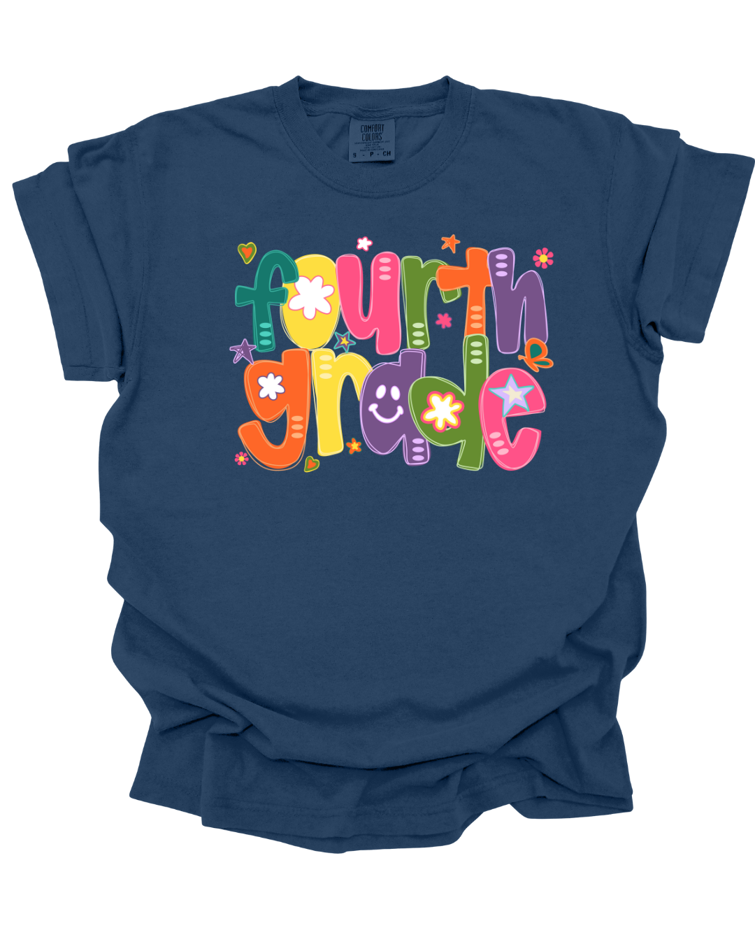 Colorful Grade Level Tee