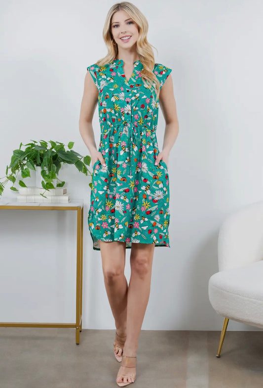 Spring Insect Dress