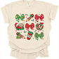 Christmas Teacher Bow Tshirt