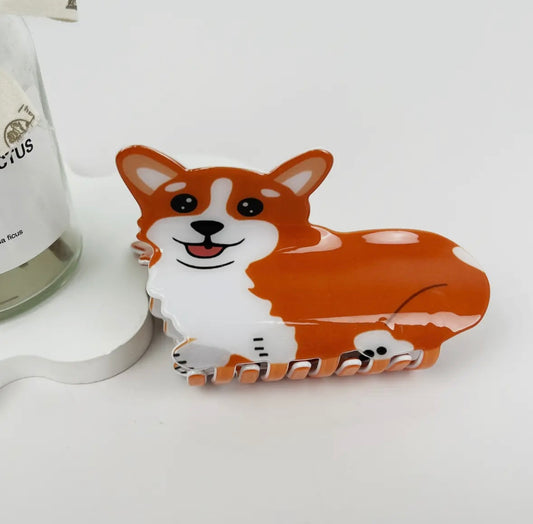 Corgi Hair Clip