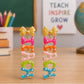 Teach Pencil Bow Earrings
